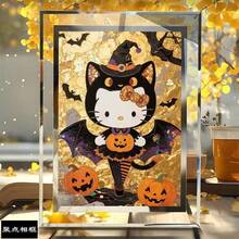 SANRIO 1 Peça Porta-Retrato de Mesa Acrílico Estilo Cartoon Criativo de Halloween, Cor Aleatória, Decoração para Casa, Sala de Estar, Quarto, Escritório, Dormitório de Estudante, Estação de Trabalho, Ornamento de Mesa Divertido, Decoração de Cena de Festa de Halloween, Presente Comemorativo de Feriado e Aniversário para Meninas e Melhores Amigas - Tamanho único - cor aleatória - Visão 4
