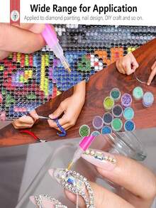DIY Diamond Painting Pen, 5D Diamond Embroidery Correction Pen, Replacement Pen, Rhinestone Painting Tool Accessories, DIY Handmade Art Supplies - A - View 4