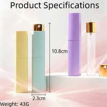 Can Add 10ml Of Different Colored Liquids Into The Perfume Spray Bottle. This Spray Bottle Is Compact And Portable, Easy To Carry And Travel, And Can Be Easily Placed In Various Bags And Pockets. It Is Suitable For Outdoor Gatherings, Travel, Camping, Running, Cycling, Hiking And Other Activities - Multicolor - View 4
