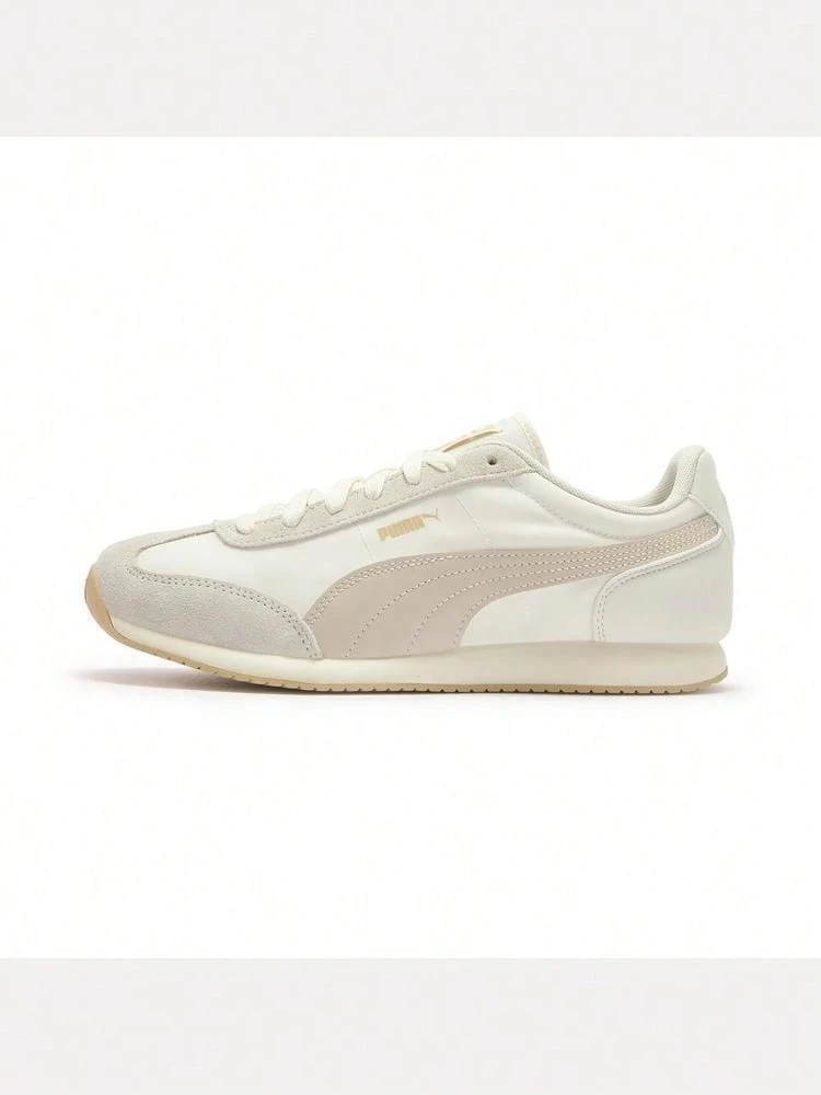 Unisex - Puma R78 II - Off-White - Silver - Charcoal Grey Athletic Casual Shoes Low-Top 40888801 - Beige - View 1