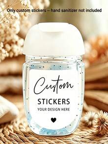 Custom Hand Soap Label Stickers, Suitable For Graduation Ceremony, Wedding, Bridal Shower, Coming Of Age Party, Birthday, Holiday Party And Other Occasions And Baptism, Soap Not Included, Halloween, Christmas - Multicolor - View 4