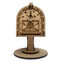 Trimplot Laser Decorative Christmas Mailbox MDF Merry Christmas With Base - 1PC - View 6