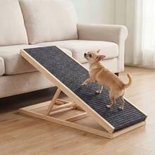 Senmeo Rampes pour véhicules pour animaux de compagnie - Couleur du bois - Voir 10
