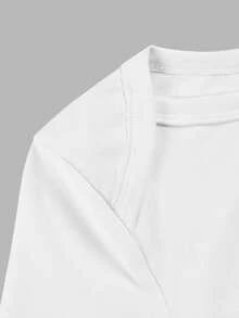 SAOYANGYU Atasan Rajut Putih Wanita Lengan Panjang Kerah Perahu dengan Detail Kerut, Potongan Reguler, Pullover Slim Fit dengan Elastisitas Sedang, Cocok untuk Musim Gugur - Putih - View 8