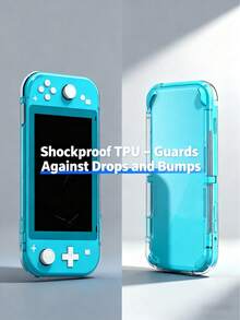 Switch Lite Case, Ultra Thin Transparent TPU Soft Shell - Shockproof Anti-Yellowing Protective Cover, Full-Body Protection With Original Feel, Anti-Scratch & Anti-Slip For Switch Lite Console - View 3