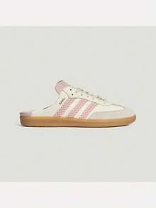 Adidas Originals Unisex SAMBA OG MULE W Casual Sports Mule Shoes HP5052 - Baby Pink - View 1