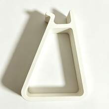 1pc Modern Minimalist 3D Printed Laptop/Tablet Stand - Adjustable Angle And Height, Suitable For Home Office Desk, Compatible With Smartphones, E-Book Readers, Tablets, Desktop Placement - White - View 6
