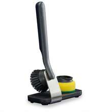 1pc Multi-Function Cleaning Brush With Base + Replaceable Cleaning Pad, Vertical Long Handle Brush With Base. Suitable For Kitchen Sink And Dish Cleaning, Colorful Space-Saving Design, Practical Daily Household Tool - Long-handle Cleaning Brush - View 13