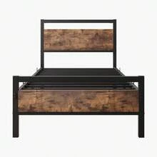 Bed Frames - 棕色 140*200厘米 - 查看 4