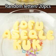 20pcs-Q Versi Manik Huruf Akrilik Lubang Besar Manik Huruf DIY Rantai Ponsel Wanita Gantungan Kunci Aksesoris Dekoratif Manik-manik - Huruf-huruf Inggris acak versi Q - View 15