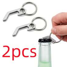 1/2/3pcs Mini Bottle Opener Keychain, Portable Pocket Beer Opener, Lightweight Key Ring Tool, Suitable For Camping, Travel, Outdoor Activities And Daily Home Use - Multicolor - View 13