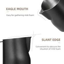 Milk Frothing Pitcher & Milk Frothers - Matte Black - View 5