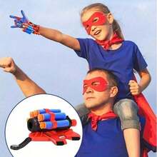 1pc Spider Web Launcher Game, Interactive Party Fun, Fantasy Role Play, Holiday Gift, Creative Toy Gun Game For Playtime (Random Color), Christmas Gift, Boys Gift - Multicolor - View 3