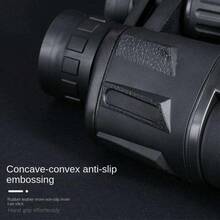 20X50 Black Binoculars, HD High Magnification Ruby Coated Lenses, Suitable For Low Light Environments, Perfect For Outdoor Bird Watching, Camping, Concerts - Multicolor - View 3