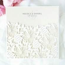 1pc Creative Floral Background Metal Cutting Template, Multi-Functional DIY Craft Tool, Suitable For Scrapbooking, Photo Albums, Greeting Cards And Home Decor, Ideal For Holiday Greetings And Handmade Crafts - Flower - View 8