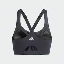 Bra Olahraga ADIDAS TLRDIM LUX ZIP - Hitam - View 4