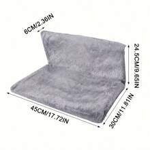 4-Season Hanging Cat Hammock, Radiator Cat Bed, Comfortable Soft Removable Washable Cat Hammock For Sleeping, Suitable For Cats Up To 12kg, Applicable To Stairs, Railings, Windows And More - 45*30*24.5cm - View 5