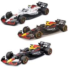 Burago 1/43 F1 Red Bull RB21, Creative F1 Racing Car Model Ornament - Suitable As A Holiday Gift - Multicolor - View 2