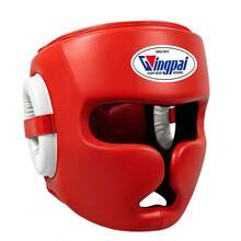 GINGPAI Professional Boxing Headgear Sanda Combat Muay Thai Adult Youth Head Protection Taekwondo Training Competition Protective Gear Unisex Thick - Multicolor - View 21