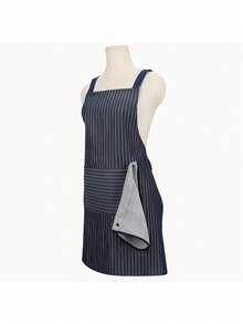 Pet Grooming Workwear Long Sleeve Waterproof Anti-Hair Apron Pet Shop Groomer Oil-Resistant Dirt-Resistant Wipeable Cleaning Grooming Apron Set - Multicolor - View 10