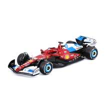 Burago - Ferrari SF-25 Miami #16 Charles Leclerc, 1/43 Scale Die-Cast Model Car F1 Miami Grand Prix, Official Ferrari Livery, 14+ Years Old Includes Display Box - SF-25 #16 - View 3