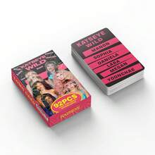 92pcs KATSEYE Mini 3rd Album WILD Star K-POP Merchandise LOMO Collectible Cards, Suitable For Decorating Photo Albums Or Room Photo Walls, Holiday Gifts, Celebrity Holographic Cards, Party Supplies, Celebrity Card Collection, Halloween And Christmas Gifts, Boxed High-Definition Celebrity Photo Cards, Collectibles, Small Gifts - A - View 10