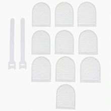 100pcs Faucet Filter Bags, 10pcs Zip Ties - Upgraded Version, Thicker Wall; Suitable For Home Kitchen Faucets, Can Remove Impurities, Filter Sediment, Rust And Heavy Metals. These Faucet Filter Bags Are Perfect For Home Use And Essential Travel Supplies! - View 8