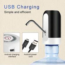 Water Bottle Pumps - USB Black/White - View 5