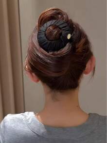 1/5 New Women's Hair Clips, Zero Pressure, Handmade Creative Flat Hair Clips, Back Head Clips, Internet Celebrity Yoga Sports Seamless Pressure-Free - Multicolor - View 7