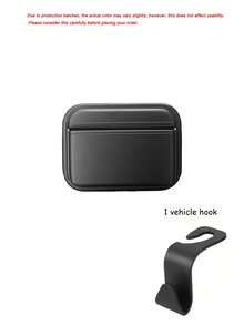 Car Storage Bag Adhesive Back Driver/Passenger Center Console Storage Box Multi-Function Seat Gap Organizer Box Car Interior Storage Organizer Box Car Accessories - Multicolor - View 14