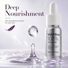 Volufiline 100% Ampoule Facial Serum 10ml, High Moisturizing & Water-Locking, Pore-Shrinking, Fine Line-Reducing, Firming & Plumping - Virofilin - View 5