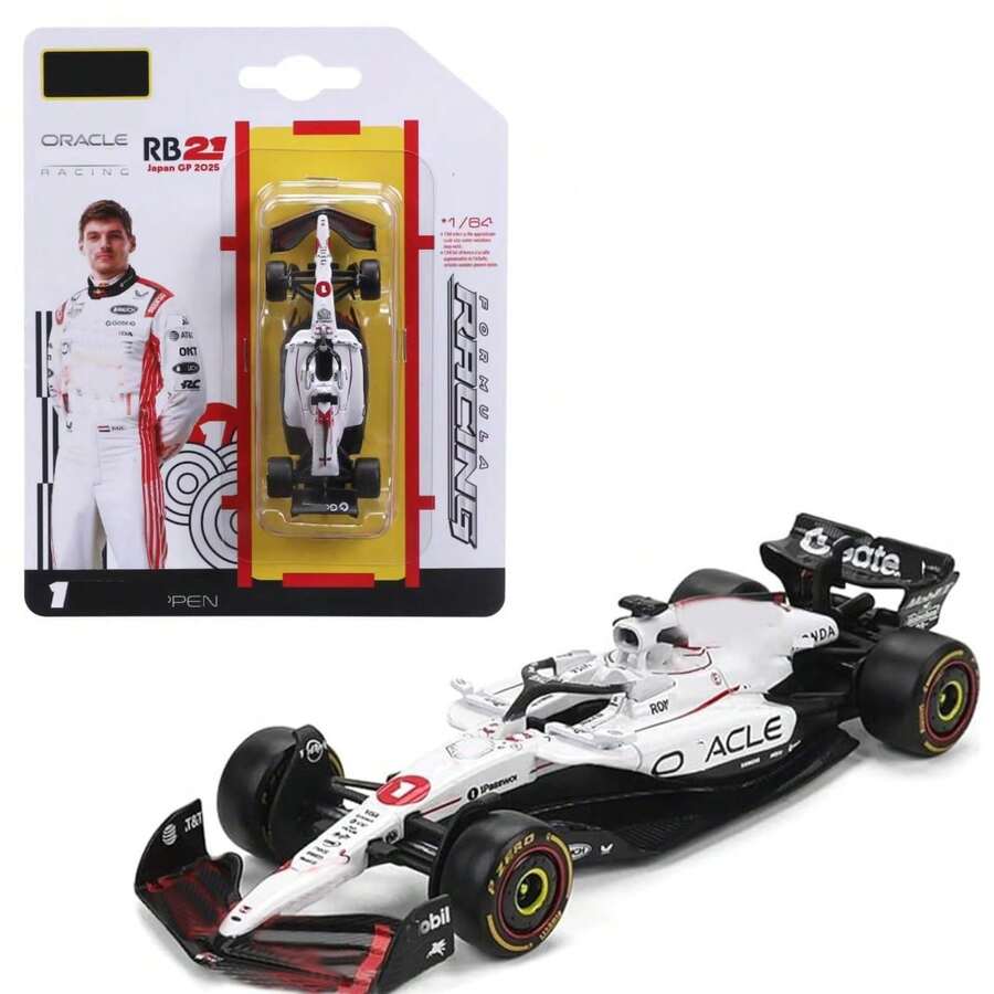 Burago - F1 Red Bull Racing RB21 2025 #1 Verstappen 1/64 日本塗裝版