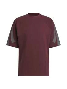 Adidas Summer Unisex Basketball Sports Short Sleeve Crew Neck Casual T-Shirt JD6140 - Aurora Gem Red - View 1
