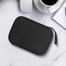 Portable Cable Storage Bag For Electronic Accessories, Black, USB Cable Organizer For Travel - View 2
