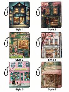 Bookstore Floral Pattern Bible Bag, Bible Storage Bag, Bible Box, Bible Cover, Fashionable Minimalist Easter Jesus Bible Bag, With Handle And Zipper Pocket, Portable, Cross, Flower, Letter Pattern Bible Bag, Bible Protective Cover, Bible Book Cover, Bible Stationery, Study Accessories, Multi-Functional Daily And Book Protection Large Capacity Storage Bag, Standard Size Bible Bag, Ideal Choice For Adult Storage And Organization - Multicolor - View 7