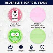 Cute Reusable Hot & Cold Gel Ice Pack For Fever, Pain Relief, Wisdom Tooth, First Aid, Suitable For Neck, Head, Arm, Leg, Knee And Ankle - Hot and Cold Hydrogel Compress Pack - View 6