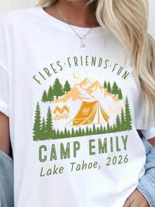 Women T-Shirts - 白色 - 查看 1