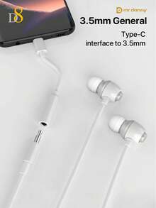 D8 USB Type C 轉 3.5mm 母耳機插孔轉接頭，數位解碼 USB C 轉 Aux 音訊轉換器，90 度彎曲便攜式耳機轉接頭，相容 iPhone 17/16/16 Pro/16 Pro Max/16e/15/15 Pro/15 Pro Max/14/13/12 Pro Max、Galaxy S24/S23/S23+/S22/S21 Ultra、Pro 2024/2023、Pixel 8/7、Pro、Nova、1+12，即插即用 TPE 立體聲音訊轉接頭 - 彩色 - 查看 6