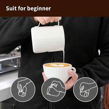 Milk Frothing Pitcher & Milk Frothers - White - View 6