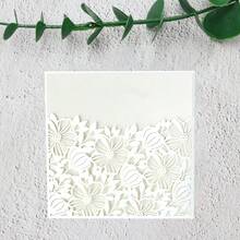 1pc Creative Floral Background Metal Cutting Template, Multi-Functional DIY Craft Tool, Suitable For Scrapbooking, Photo Albums, Greeting Cards And Home Decor, Ideal For Holiday Greetings And Handmade Crafts - Flower - View 5