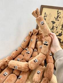 Squeeze-Activated Realistic Dachshund Plush Doll, Interactive Plush Dachshund Doll, Fun Entertainment - Multicolor - View 1
