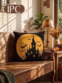 1/2件裝萬聖節南瓜印花枕套（不含填充物）單面印花 透氣抗起球 舒適可機洗 萬聖節裝飾 房間裝飾 沙發裝飾 秋季家居裝飾 萬聖節禮物 - 彩色 - 查看 17