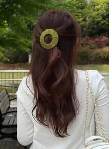 1/5 New Women's Hair Clips, Zero Pressure, Handmade Creative Flat Hair Clips, Back Head Clips, Internet Celebrity Yoga Sports Seamless Pressure-Free - Multicolor - View 6