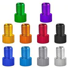 4pcs Quick Release Valve Adapters, Compatible With Mountain Bikes And Motorcycles, Durable And Easy To Use, Tire Inflation Accessories, Universal Essential Cycling Accessories - Multicolor - View 3