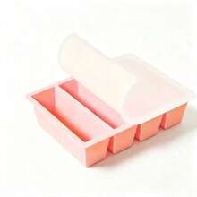 4-Cavity Silicone Ice Cube Tray With Lid - Stackable Freezer Ice Mold, Easy Release, Suitable For Cocktails, Coffee, Juice, Reusable, Ideal For Bar, Party, Freezer Storage, Summer Home And Commercial Use - Multi-color - Upgraded Version - View 9