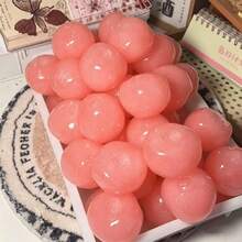 1 buah Bola Es Krim Rasa Persik - Sentuhan Lembut - Pereda Kecemasan - Mainan Penghilang Stres - Ulang Tahun - Pesta - Halloween - Hadiah Terbaik - MultiWarna - View 6