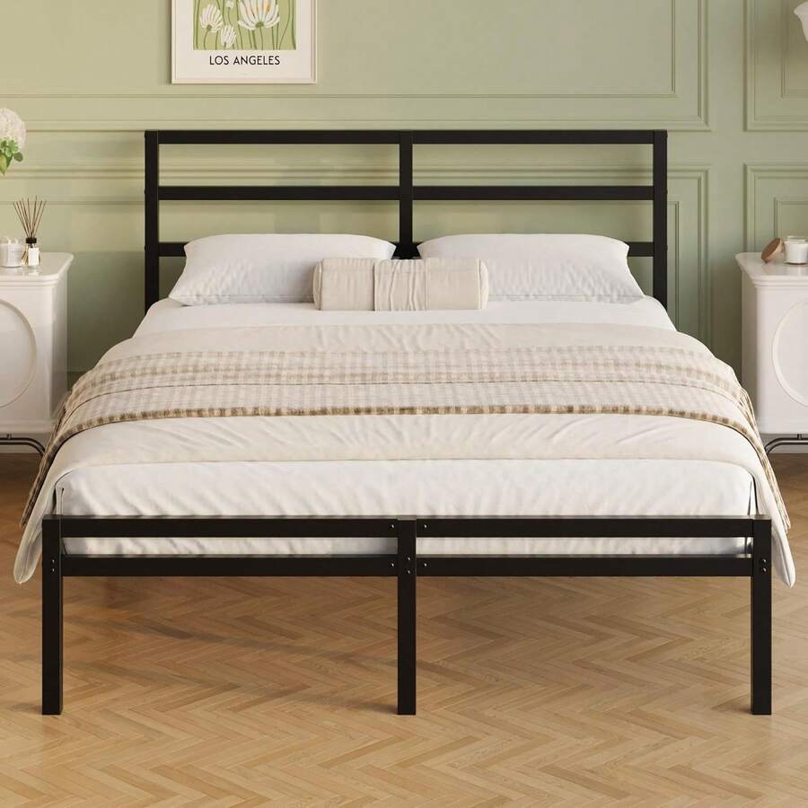 Sour Lemon 140 X 200 Cm Silent, Silent, With Padded Headboard, High Load-Bearing - 黑色 - 查看 1