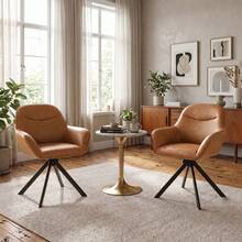 Brown Faux Leather