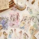 花柄リネン