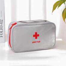 1PC Large Travel Medicine Bag That Keeps All Your Medications & First Aid Supplies Organized, Portable Emergency Kit With Handle, Perfect For Home, Car, Camping & Outdoor Adventures - View 6